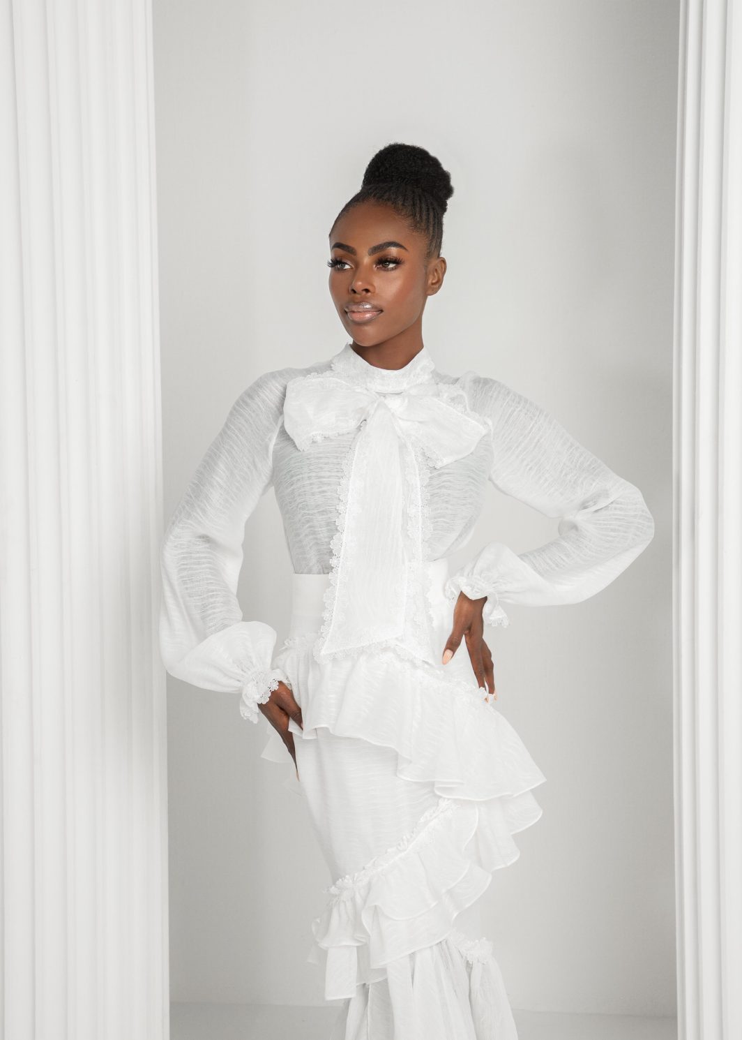 Éclat de Blanc Skirt