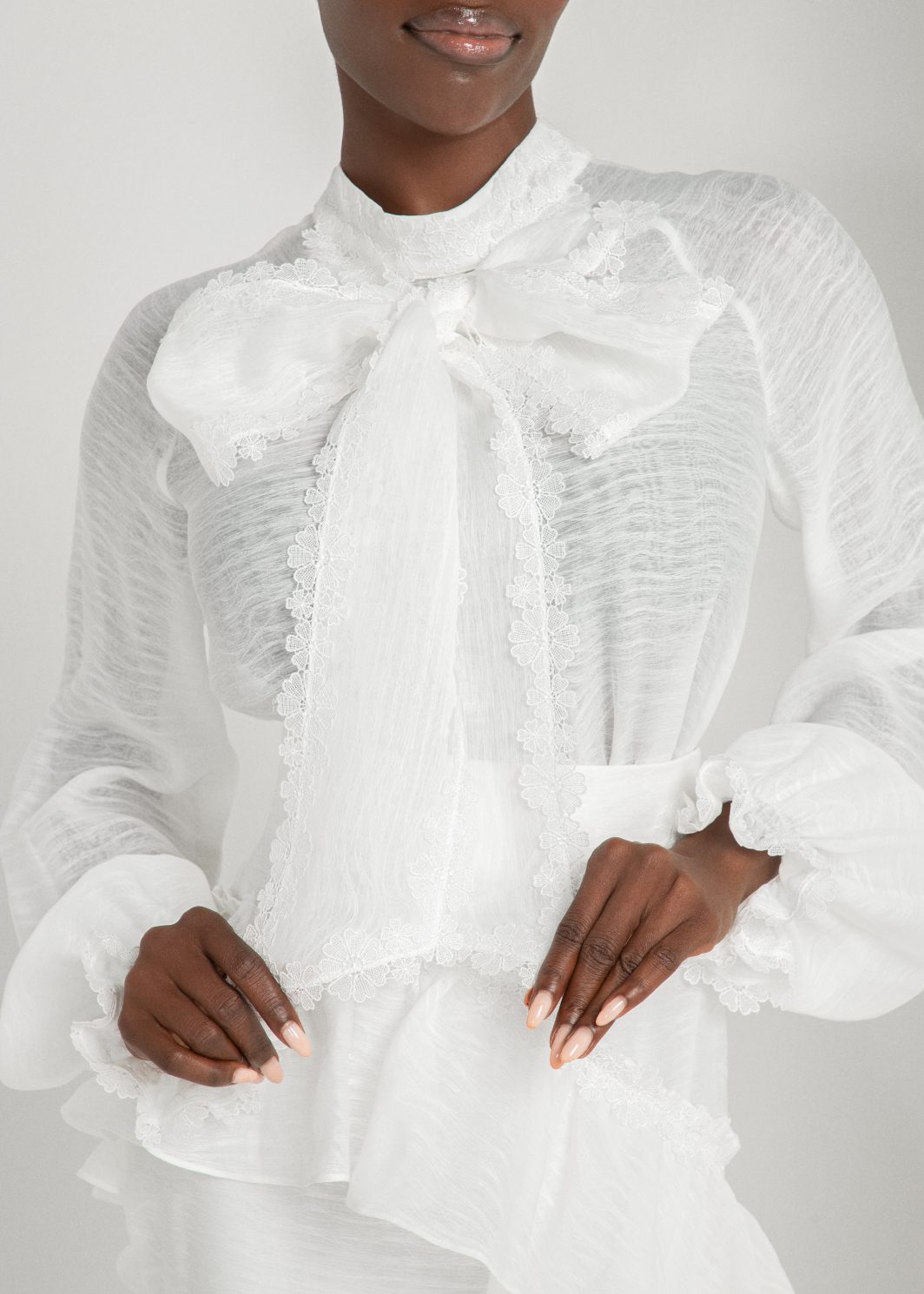 Éclat de Blanc Blouse