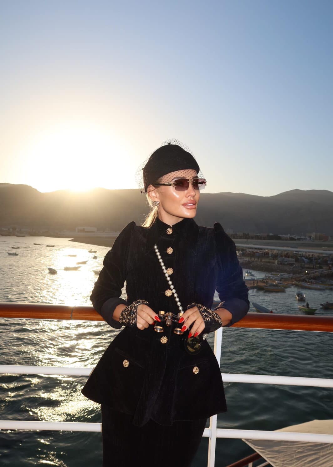 Midnight Duchess Velvet Suit